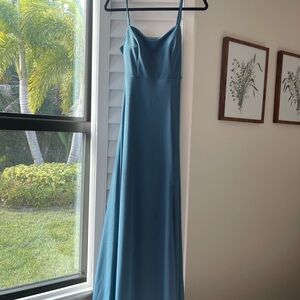 Birdy Grey French Blue Bridesmaid Dress